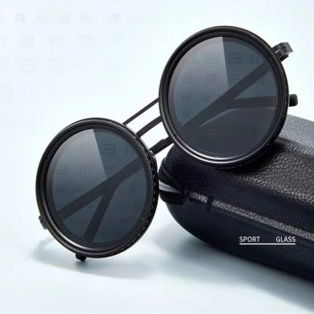 Adjustable Black Lense Sunglass